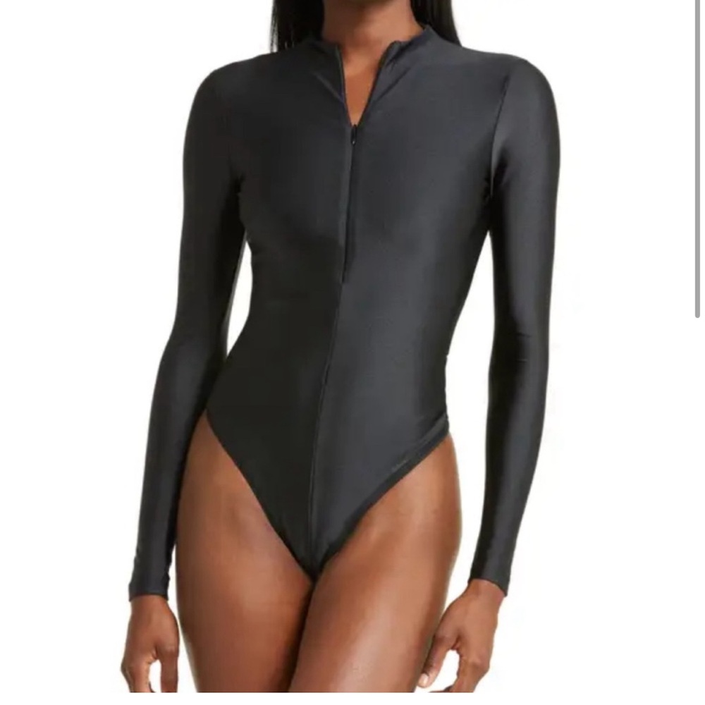 SKIMS Disco Long Sleeve Bodysuit